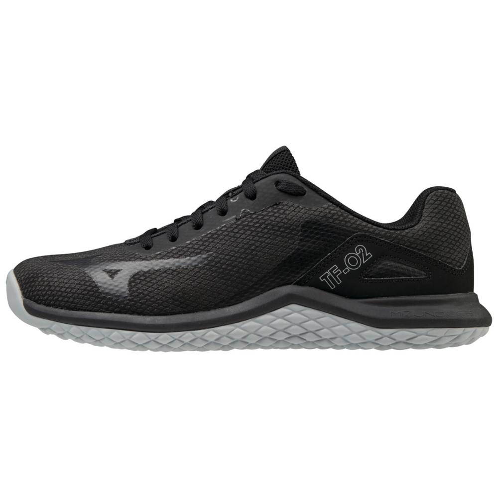 Deportivas Mizuno TF-02 Mujer Negras/Gris Outlet ZTOG-85194